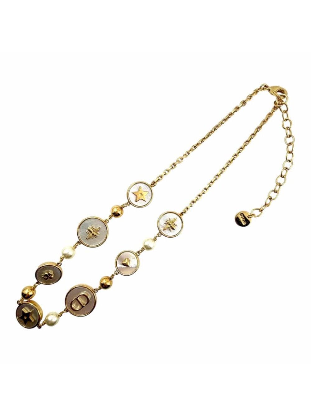 ★SOLD★ Dior D-luck Bee 150000 Necklace - Picture 2 of 9